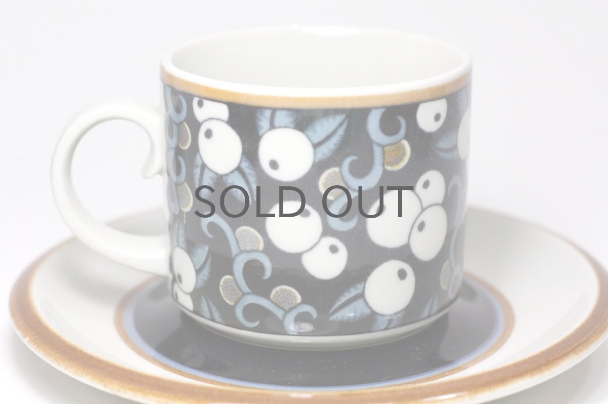画像3: ビンテージ北欧食器/ARABIA/アラビア/Taika /タイッカ/コーヒーカップ&ソーサー/No.3 (3)