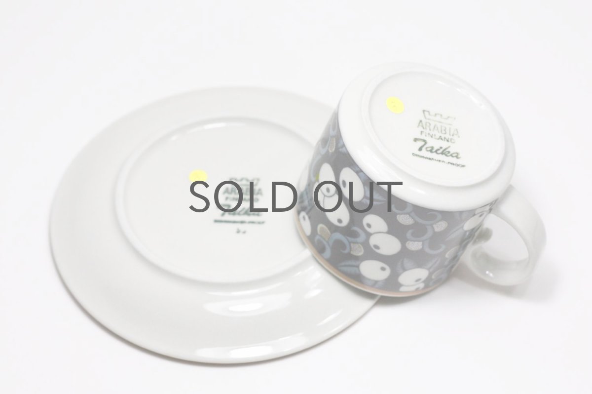 画像6: ビンテージ北欧食器/ARABIA/アラビア/Taika /タイッカ/コーヒーカップ&ソーサー/No.3 (6)