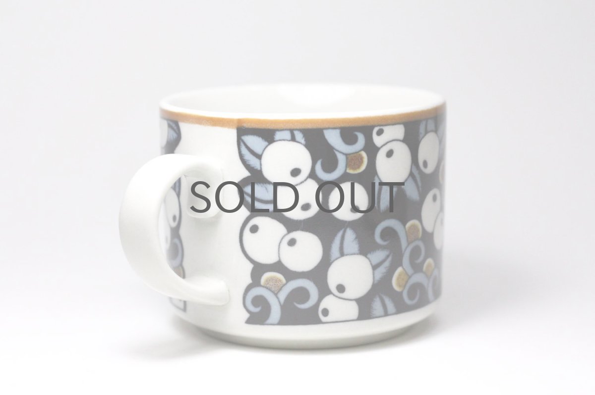 画像3: ビンテージ北欧食器/ARABIA/アラビア/Taika /タイッカ/ティーカップ＆ソーサー/No.1/マグとして (3)