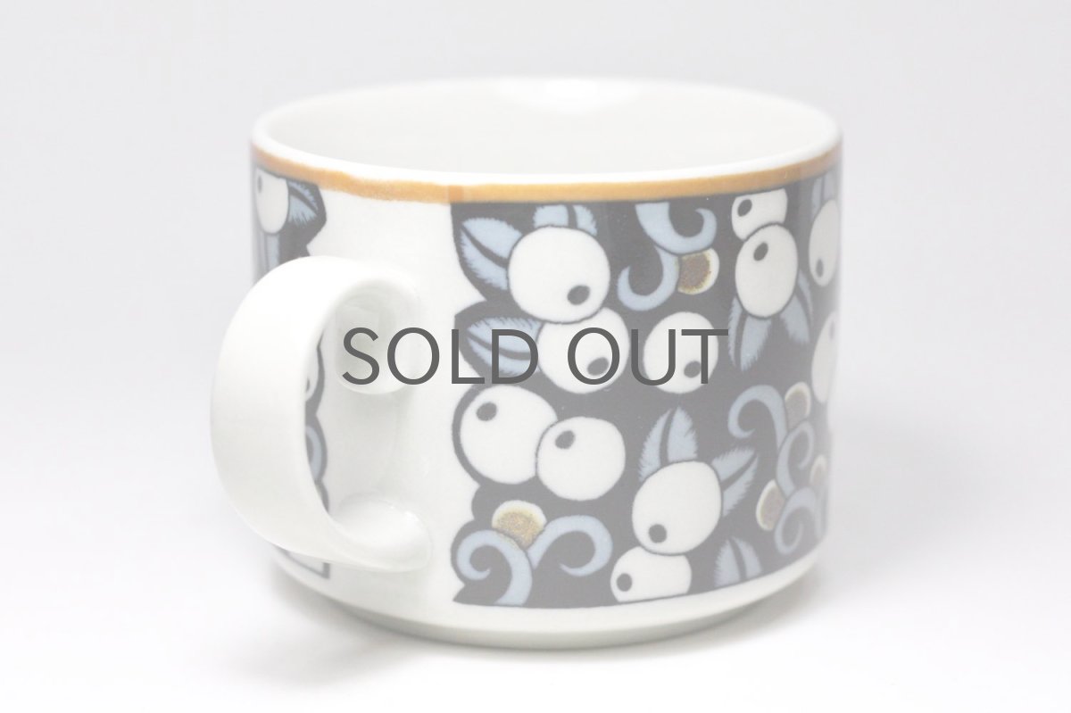 画像3: ビンテージ北欧食器/ARABIA/アラビア/Taika /タイッカ/ティーカップ&ソーサー/No.2/マグとして (3)