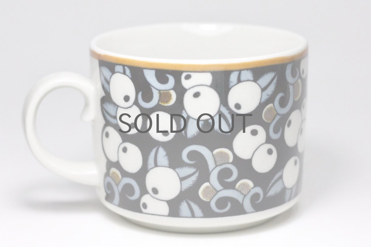 画像4: ビンテージ北欧食器/ARABIA/アラビア/Taika /タイッカ/ティーカップ&ソーサー/No.2/マグとして (4)