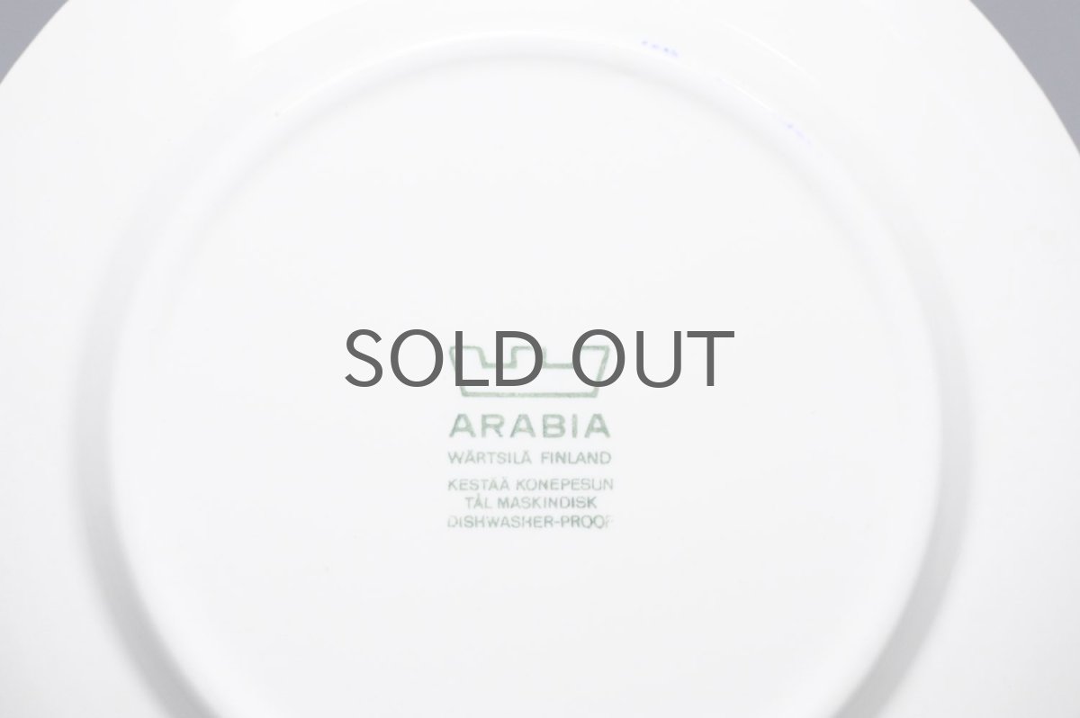 画像7: ARABIA/アラビア/果物&花/17cm/ブルー/プレート (7)