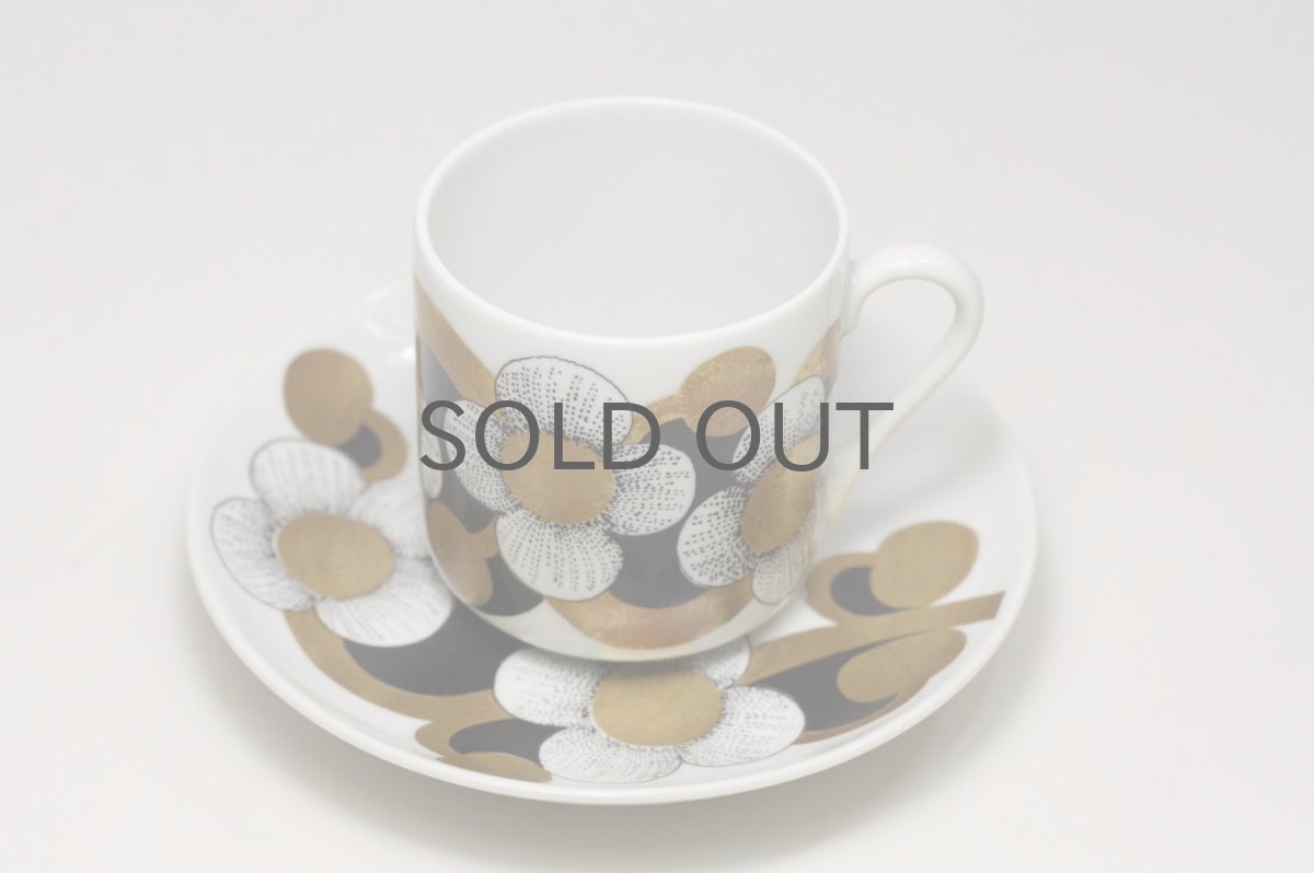 画像2: ARABIA /アラビア/KULTAPALLO/デミカップ&ソーサー/No.2 (2)