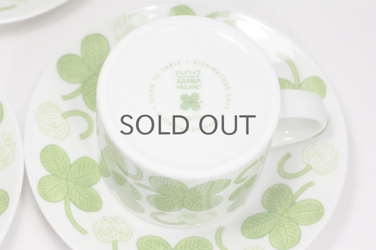 画像3:  北欧ビンテージ/ARABIA/アラビア/Apila/アピラ/ティーカップ&ソーサー/2006復刻版/未使用 (3)