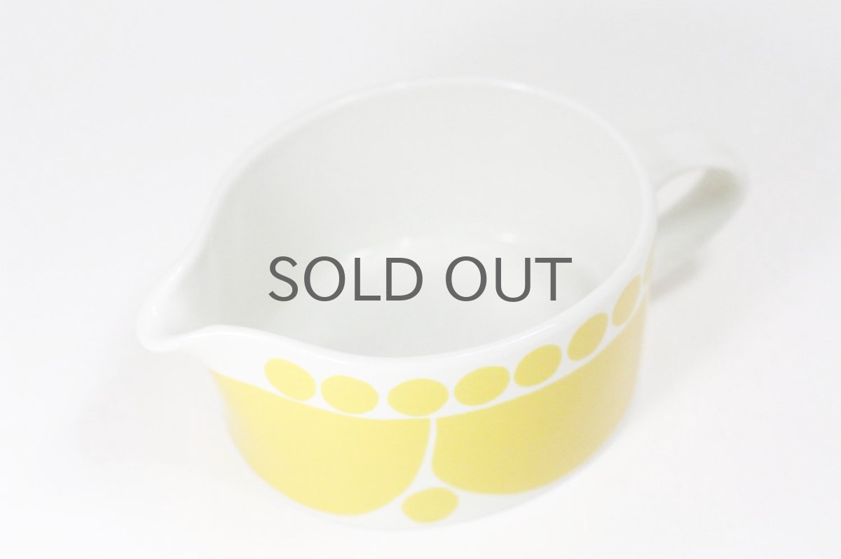 画像2: ARABIA/アラビア/sunnuntai /スンヌンタイ/楕円形クリーマー/Birger Kaipiainen/ビルガー カイピアイネン (2)