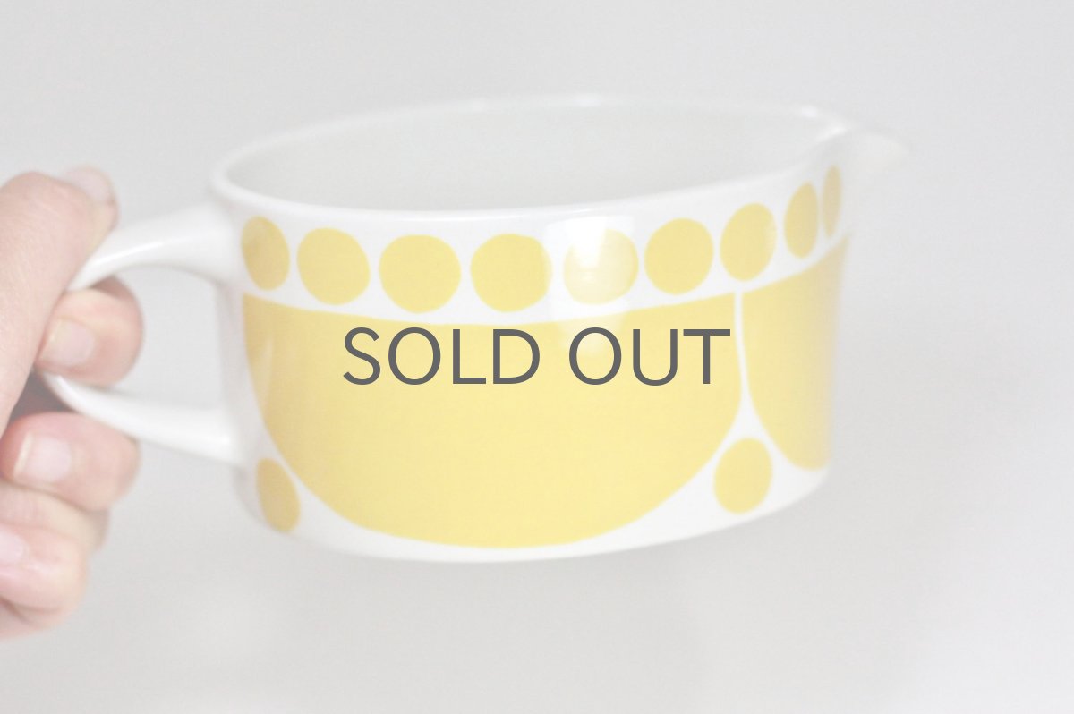 画像5: ARABIA/アラビア/sunnuntai /スンヌンタイ/楕円形クリーマー/Birger Kaipiainen/ビルガー カイピアイネン (5)