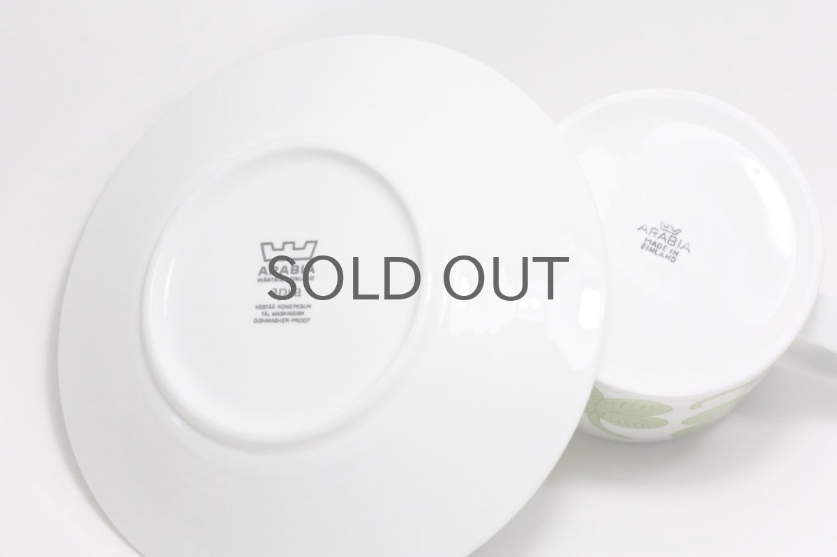 画像5:  北欧ビンテージ/ARABIA/アラビア/Apila/アピラ/ティーカップ&ソーサー/初期アピラ/超レア (5)