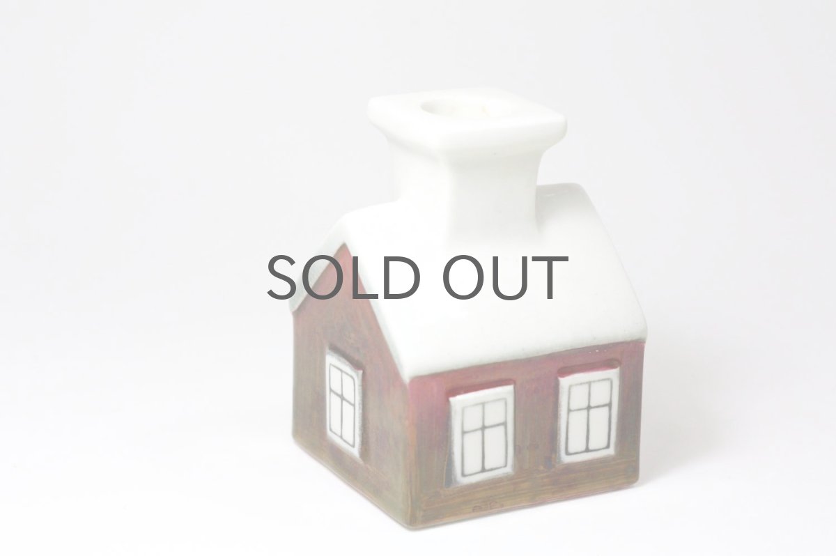 画像3: ARABIA/アラビア/HELJÄ LIUKKO SUNDSTRÖM/ ヘルヤ・リウッコ・スンドストロム/ハウスキャンドル/レッド (3)