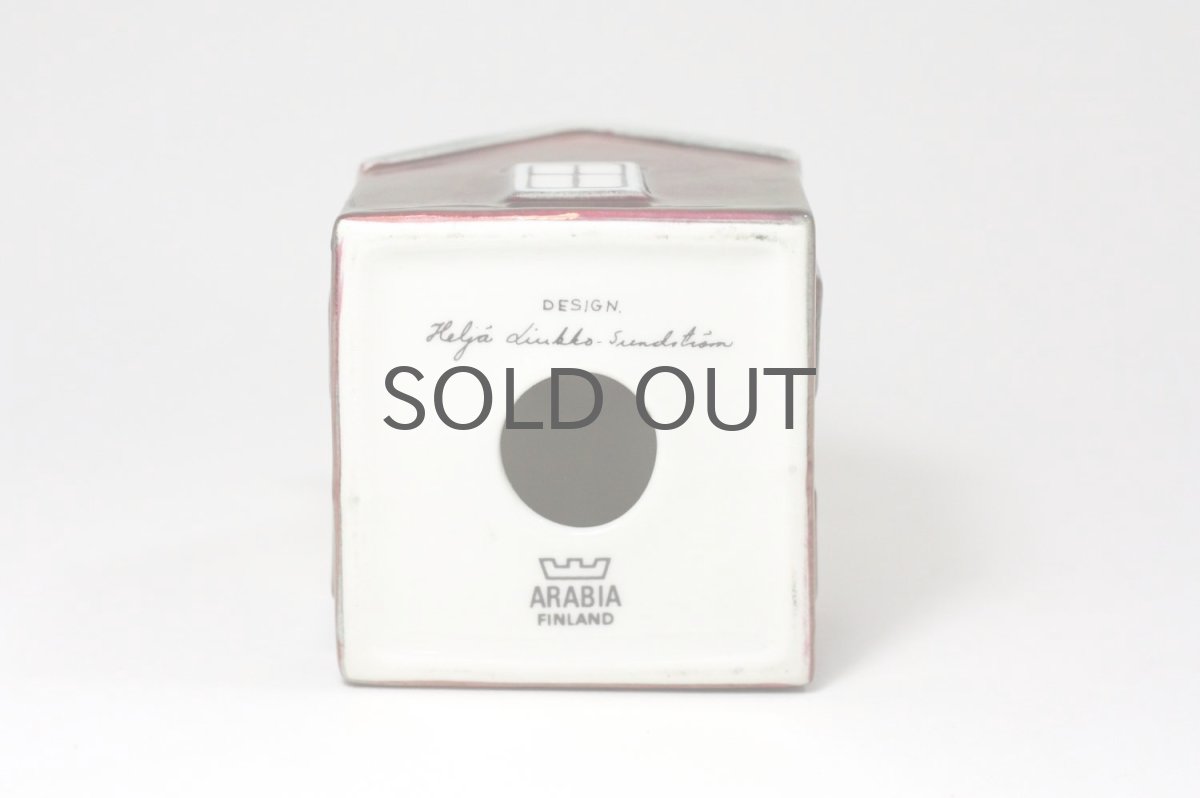 画像5: ARABIA/アラビア/HELJÄ LIUKKO SUNDSTRÖM/ ヘルヤ・リウッコ・スンドストロム/ハウスキャンドル/レッド (5)