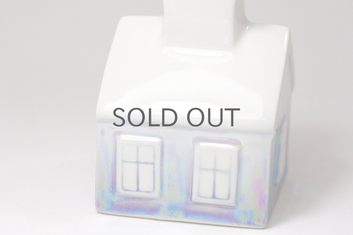 画像2: ARABIA/アラビア/HELJÄ LIUKKO SUNDSTRÖM/ ヘルヤ・リウッコ・スンドストロム/ハウスキャンドル/ライトブルー (2)