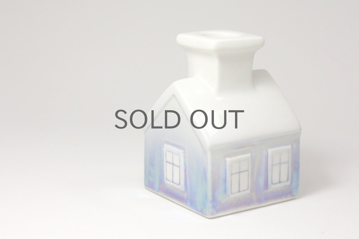 画像3: ARABIA/アラビア/HELJÄ LIUKKO SUNDSTRÖM/ ヘルヤ・リウッコ・スンドストロム/ハウスキャンドル/ライトブルー (3)