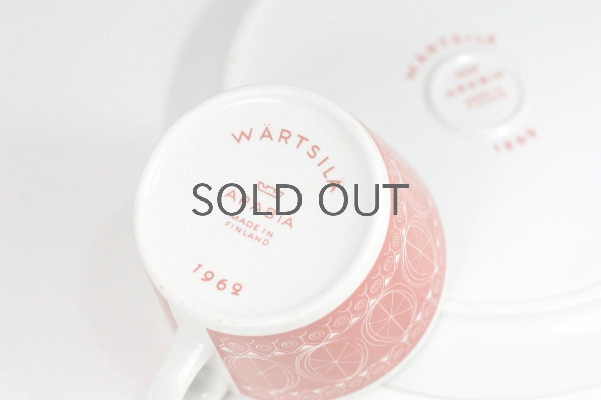 画像4: ARABIA/アラビア/Susan/TVセット/レッド/1962年/未使用 (4)