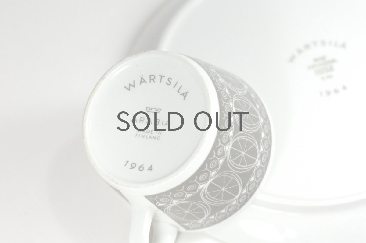 画像4: ARABIA/アラビア/Susan/TVセット/グレー/1964年/未使用 (4)