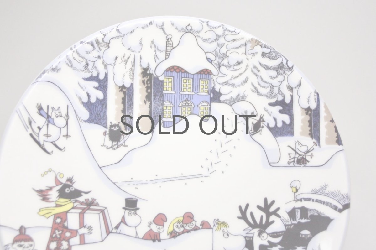 画像2: 北欧ビンテージ雑貨/ARABIA/アラビア/ムーミン廃盤/ウォールプレート/New Christmas Plate/19.5cm (2)