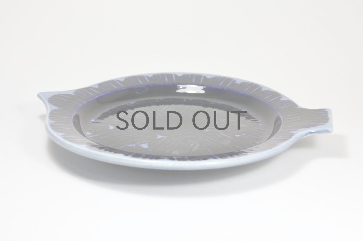 画像4: ARABIA/アラビア/Gunvor Olin-Gronqvist/フィッシュ/ディナープレート/ブルー/No.6 (4)