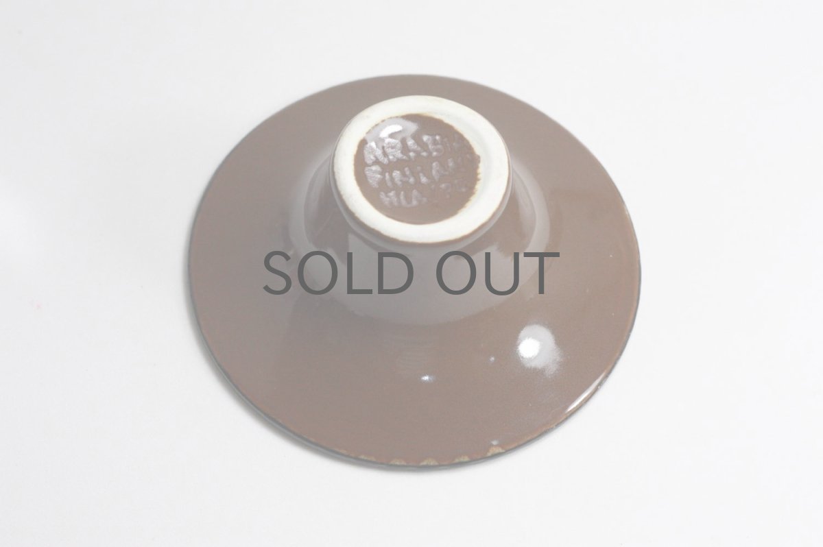 画像5: 北欧ビンテージ/ARABIA/アラビア/Hilkka-Lisa AHOLA/アホラ/キャンドルホルダー/Sサイズ/ブラウン (5)