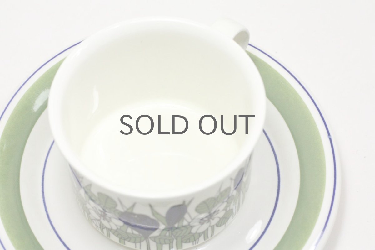 画像5: 北欧ビンテージ/ARABIA/アラビア/Krokus/クロッカス/カラー/ティーカップ＆ソーサー/No.2 (5)