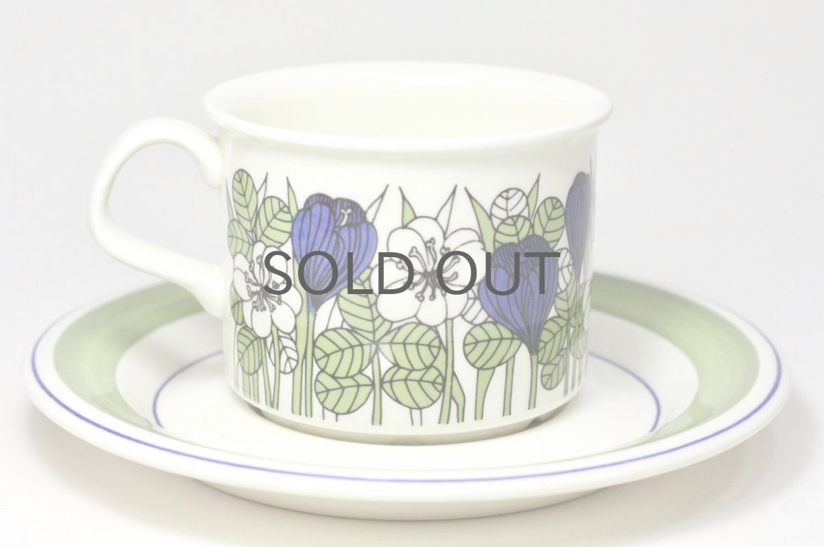 画像2: ARABIA/アラビア/Krokus/クロッカス/コーヒーカップ&ソーサー/カラー (2)