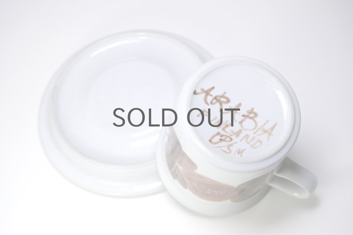 画像8: ARABIA/アラビア /Rosmarin/ロスマリン/Sモデル/モーニングカップ&ソーサー/No.2 (8)