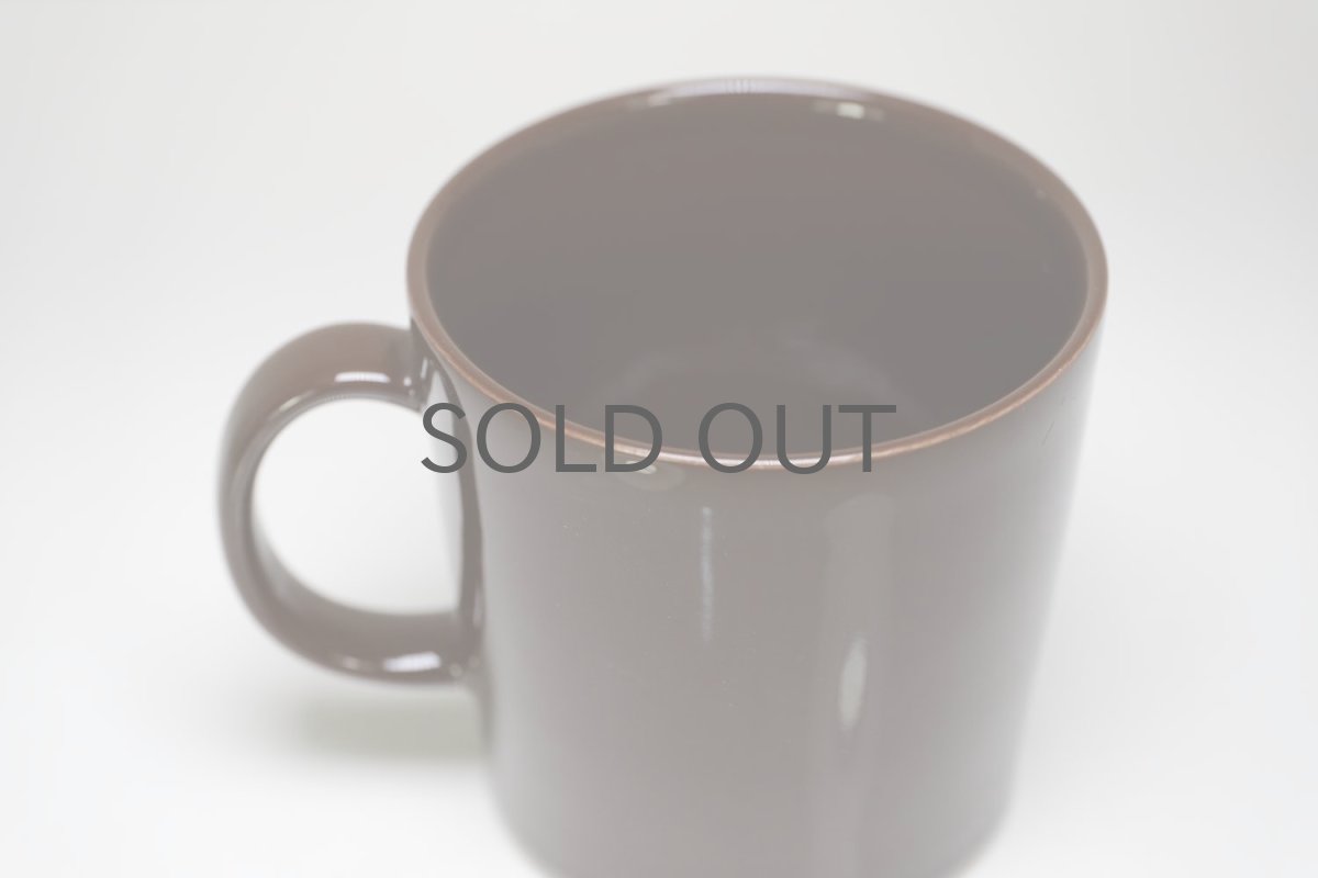 画像2: 北欧食器ビンテージ/ARABIA/アラビア/Teema/ティーマ/マグ/ブラウン廃盤色/No.1 (2)