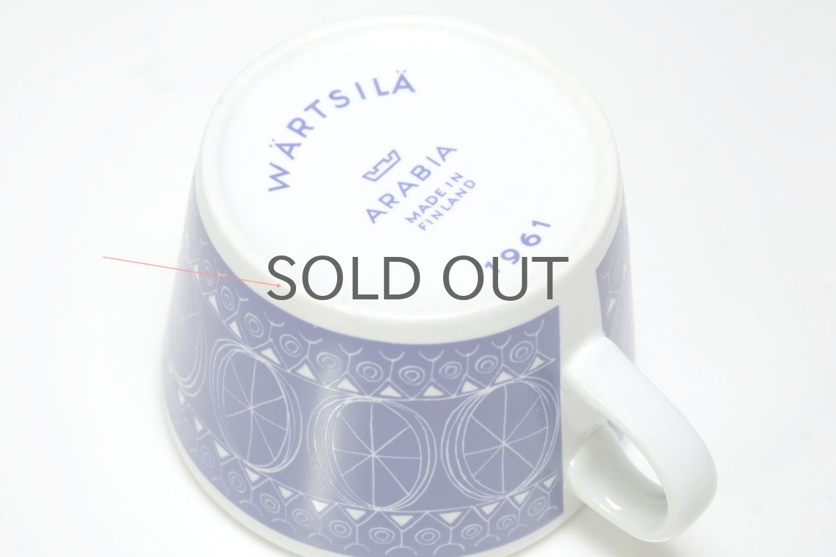 画像3: ARABIA/アラビア/Susan/TVセット/ブルー/1961年 (3)