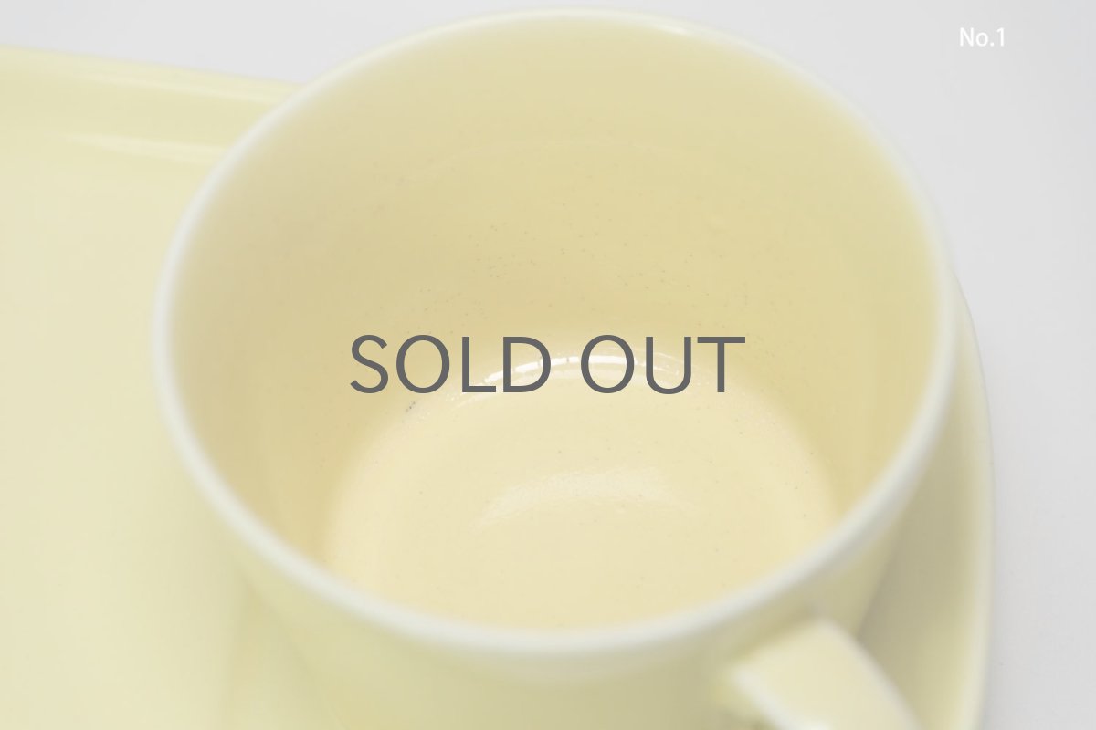 画像2: 北欧食器/ビンテージ/ARABIA/アラビア/Kilta/キルタ/TVセット/イエロー/No.1 (2)