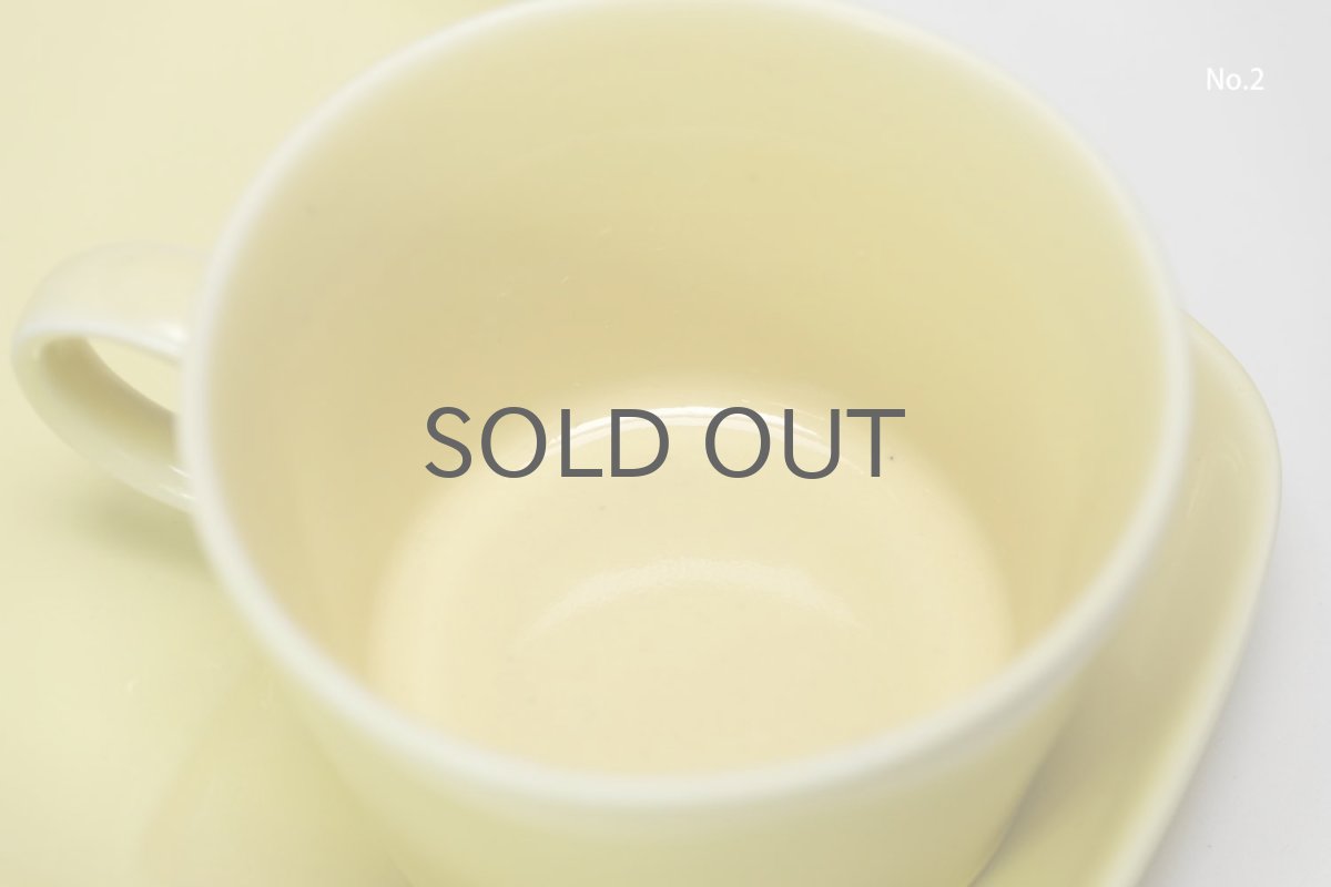 画像2: 北欧食器/ビンテージ/ARABIA/アラビア/Kilta/キルタ/TVセット/イエロー/No.2 (2)