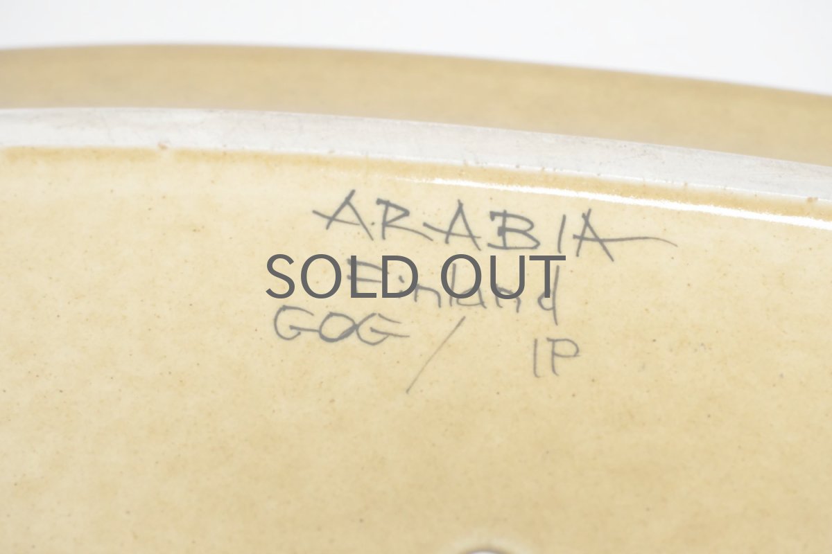 画像7: ARABIA/アラビア/Gunvor Olin-Gronqvist/フラワープレート/美品 (7)