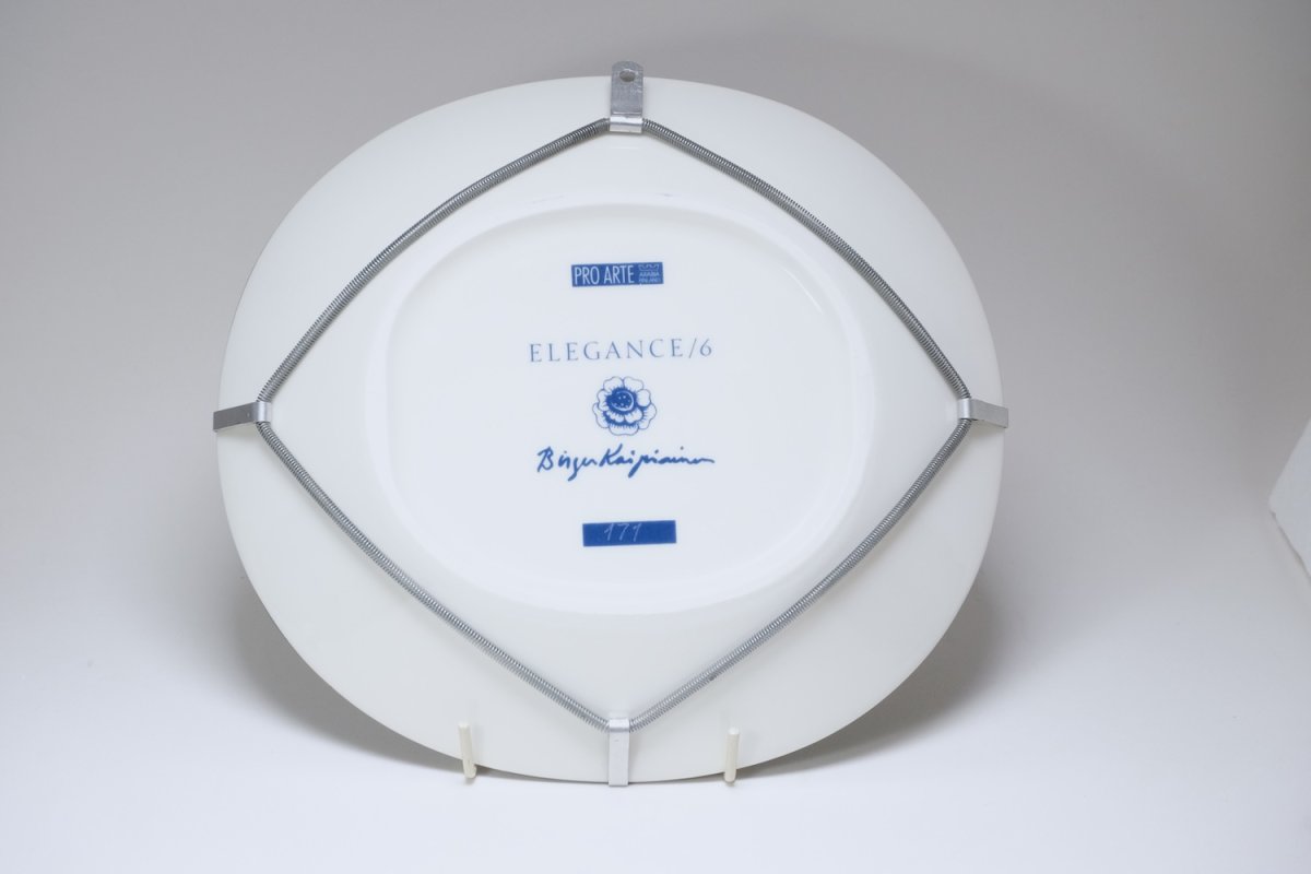 画像5: 【お値下げ】ARABIA/アラビア/Birger Kaipiainen/ビルガー カイピアイネン/ELEGANCEシリーズ/No.6/ウォールプレート (5)