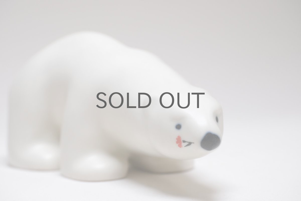 画像4: ARABIA/アラビア/シロクマ/オブジェ/Polar Express/カーネーション/親子のセット (4)