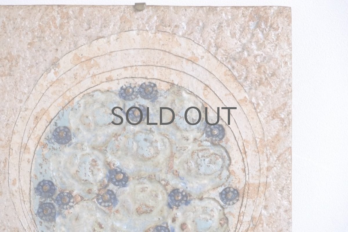 画像2: 北欧ビンテージ/ARABIA/アラビア/Francesca Mascitti Lindh/フランチェスカ　マシッティ　リンド/花の陶板 (2)