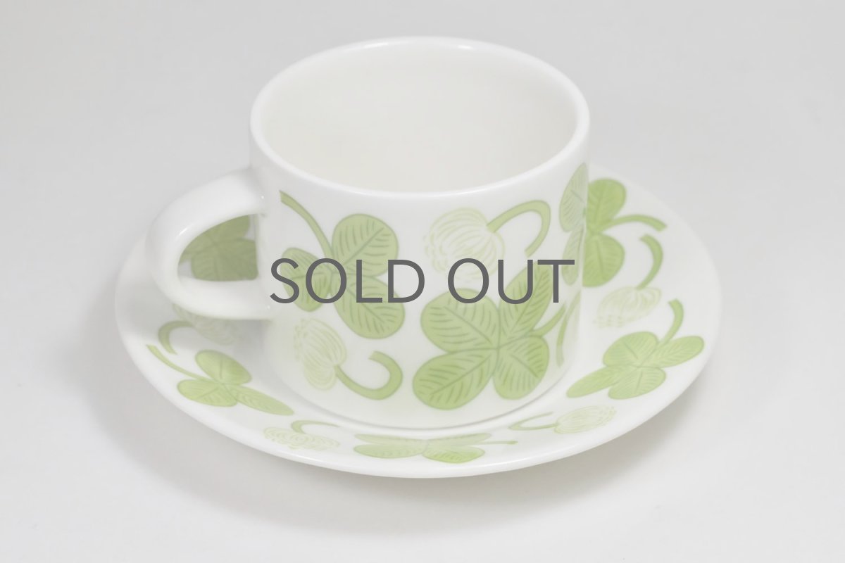 画像2:  北欧ビンテージ/ARABIA/アラビア/Apila/アピラ/コーヒーカップ&ソーサー/2006復刻版/未使用/No.2/美品 (2)