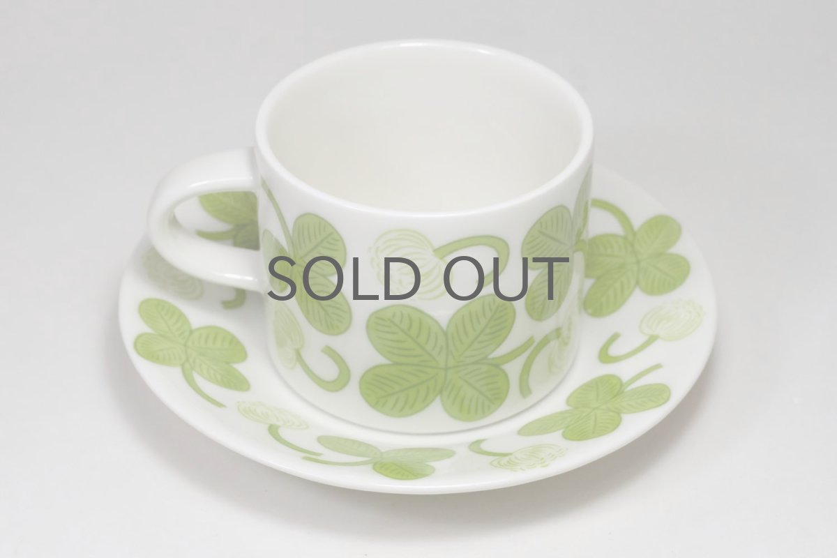 画像2:  北欧ビンテージ/ARABIA/アラビア/Apila/アピラ/コーヒーカップ&ソーサー/2006復刻版/未使用/No.3/美品 (2)