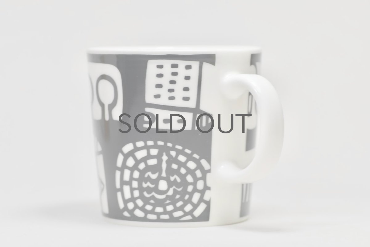 画像2: ARABIA/アラビア/企業マグ/HELSINGIN SANOMAT/ブラック (2)