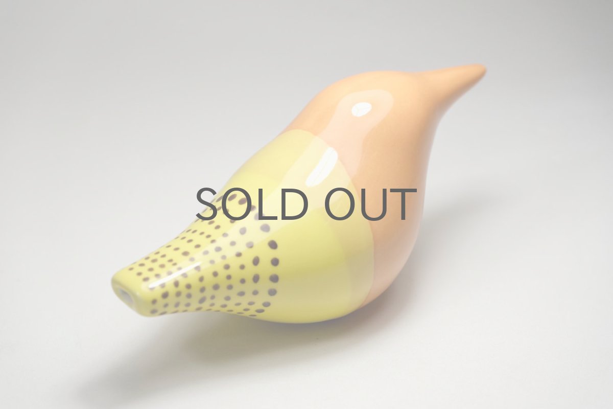 画像4: ARABIA/アラビア/Heini Riitahuhta /ヘイニ・リータフフタ/Titi-tyy/ホイッスル/オレンジ&イエロー/マグネット付き (4)