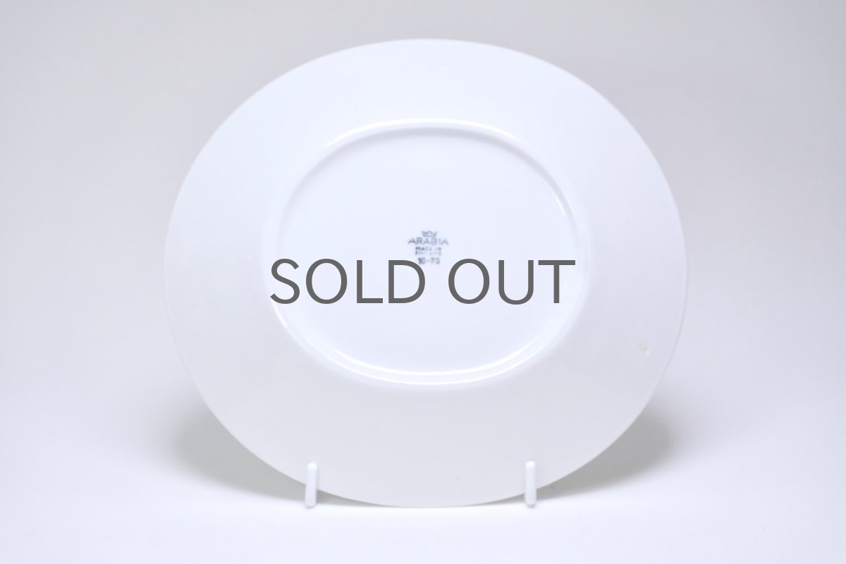 画像4:  北欧ビンテージ/ARABIA/アラビア/Apila/アピラ/楕円形プレート21cm/初期アピラ/超レア/美品/No.2 (4)