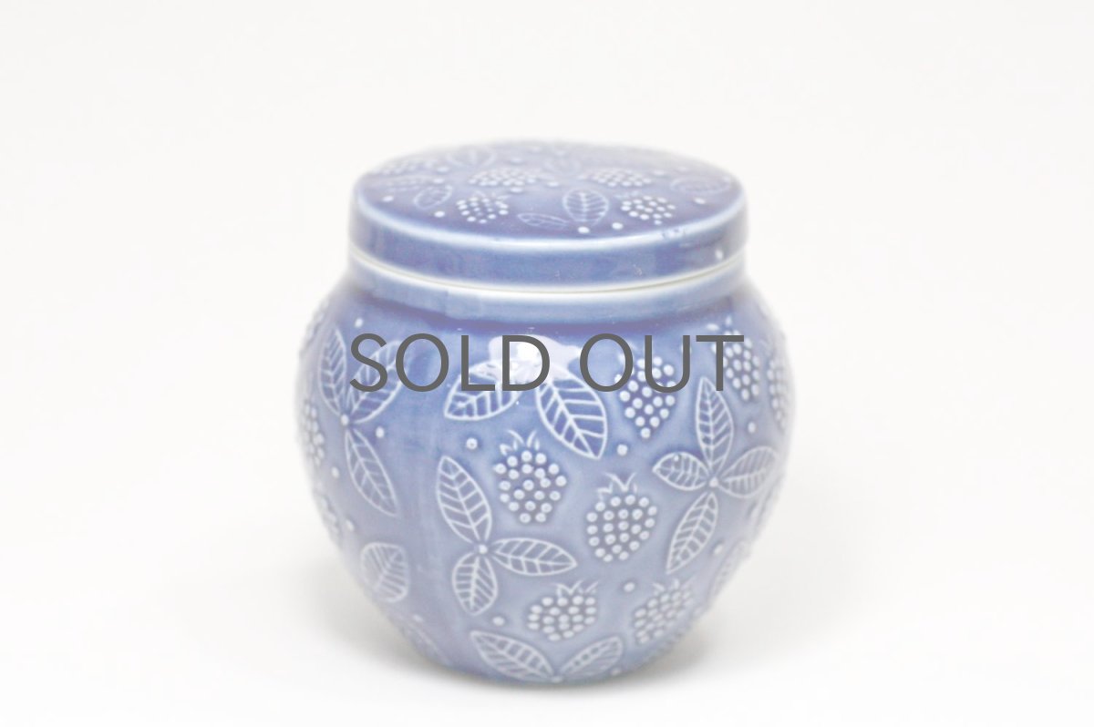 画像6: 北欧ビンテージ/ARABIA/アラビア/キャンディポット/CHYMOS/キーモス別注/ブルー (6)