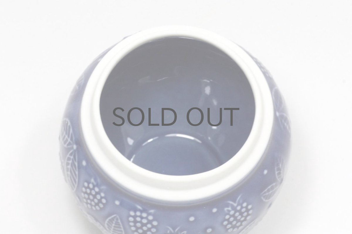 画像7: 北欧ビンテージ/ARABIA/アラビア/キャンディポット/CHYMOS/キーモス別注/ブルー (7)