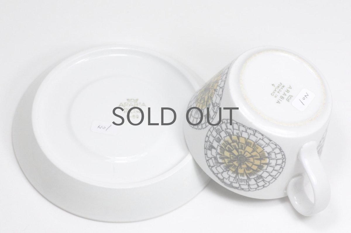 画像8: ARABIA/アラビア/KEHAKUKKA/ケハクッカ/カップ＆ソーサー/No.1 (8)