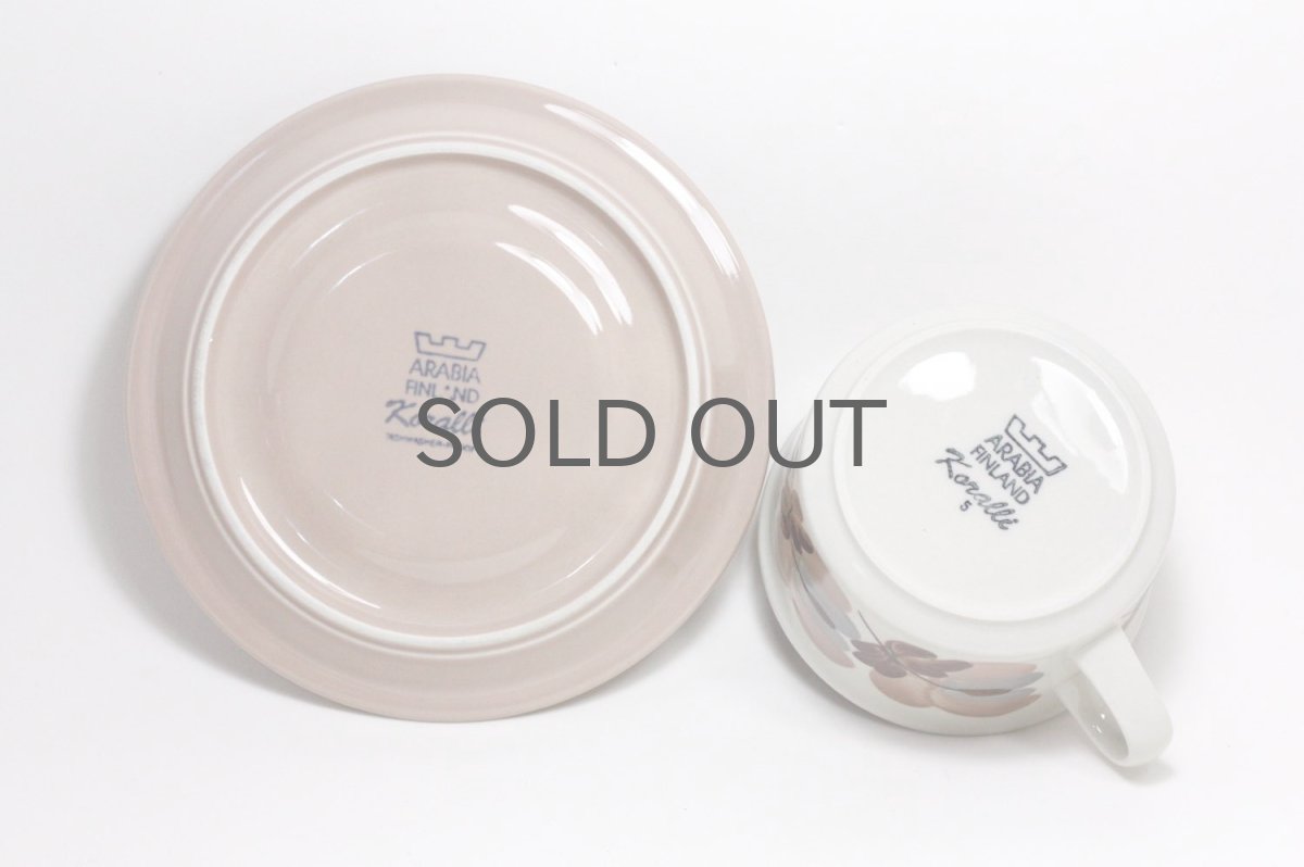 画像5: ARABIA/アラビア/Koralli/コラリ/ティーカップ＆ソーサー (5)