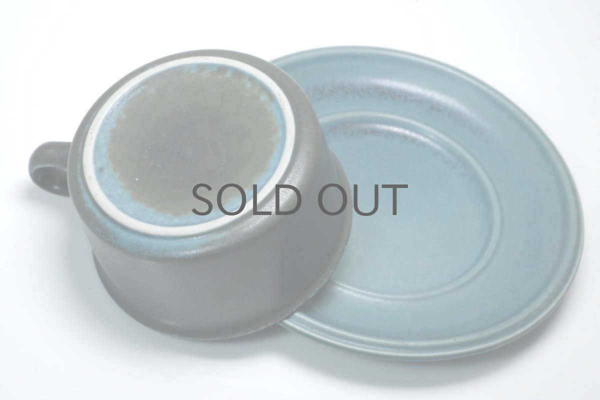 画像6: ARABIA/アラビア/Ruska/ルスカ/貴重ブルー/ティーカップ&ソーサー (6)