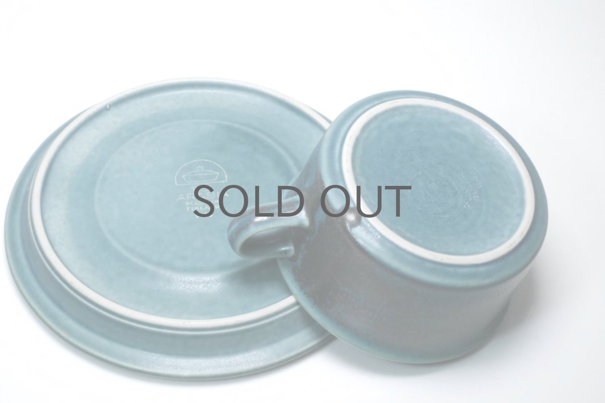 画像5: ARABIA/アラビア/Ruska/ルスカ/貴重ブルー/ティーカップ＆ソーサー (5)