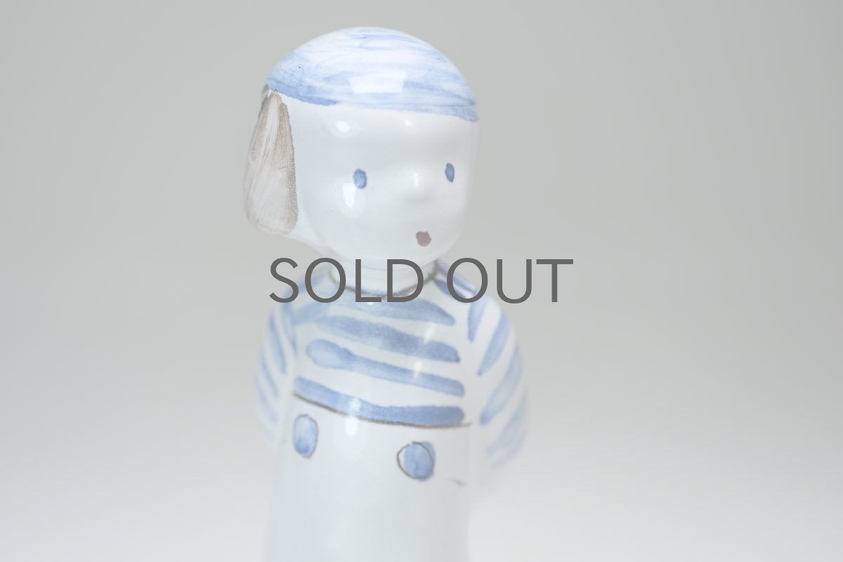 画像2: ARABIA/アラビア/ARA/Kurt Ekholm/少年/フィギュア/レアアイテム (2)