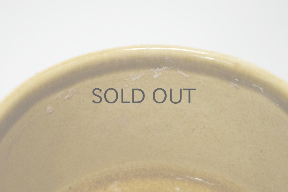 画像3: ビンテージ北欧/ARABIA/アラビア/Kera/Gunvor Olin-Gronqvist/Richard Lindh/植物ポット/マスタード/Sサイズ/No.1 (3)