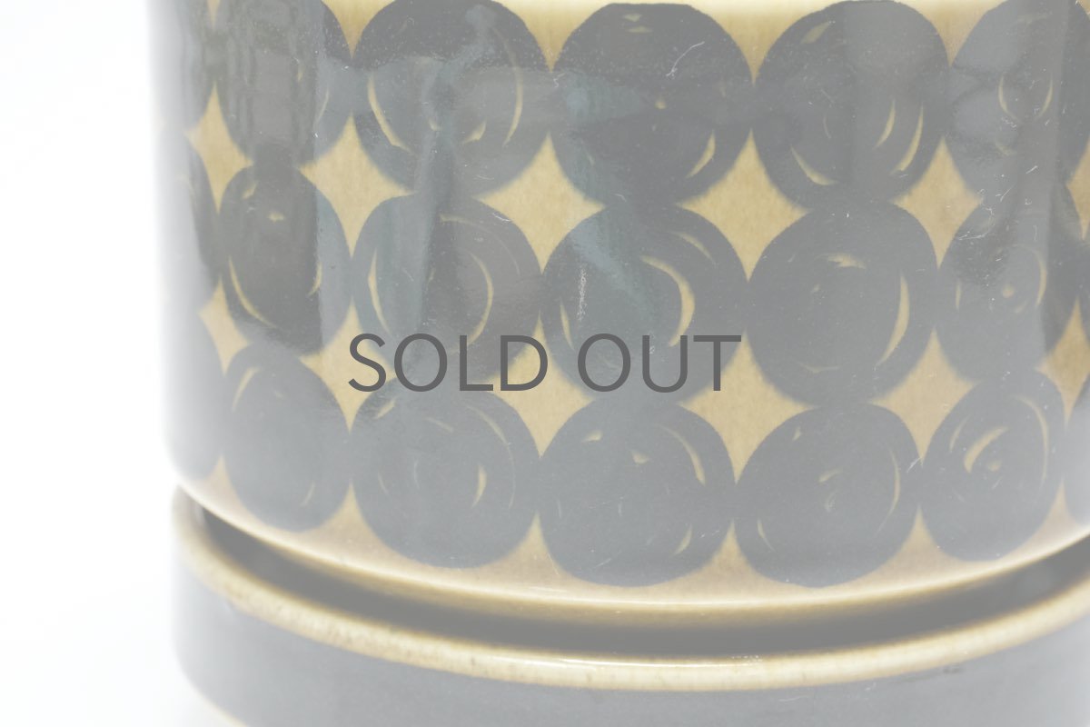 画像2: ビンテージ北欧/ARABIA/アラビア/Kera/Gunvor Olin-Gronqvist/Richard Lindh/植物ポット/マスタード/Sサイズ/No.2 (2)