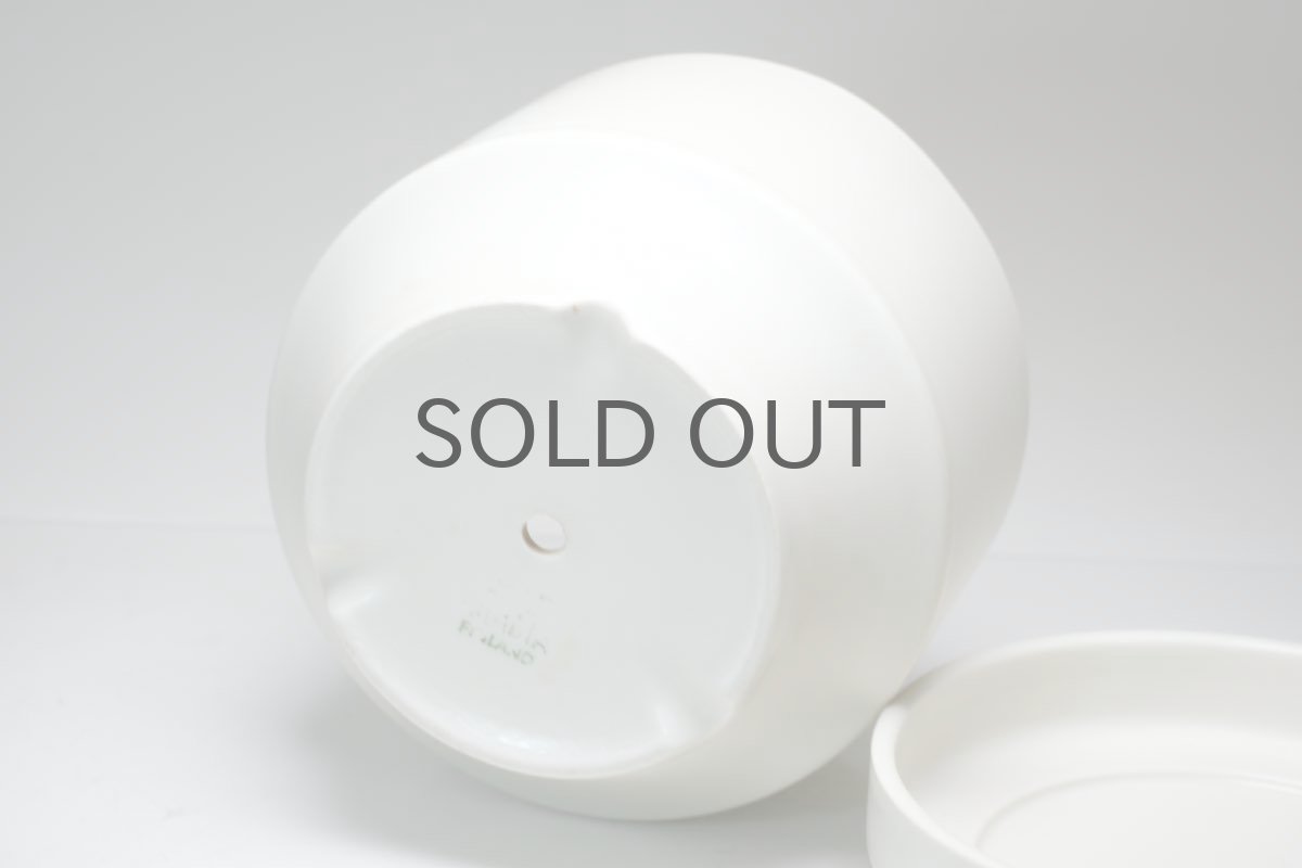 画像6: ビンテージ北欧/ARABIA/アラビア/Richard Lindh/ホワイト/Mサイズ (6)