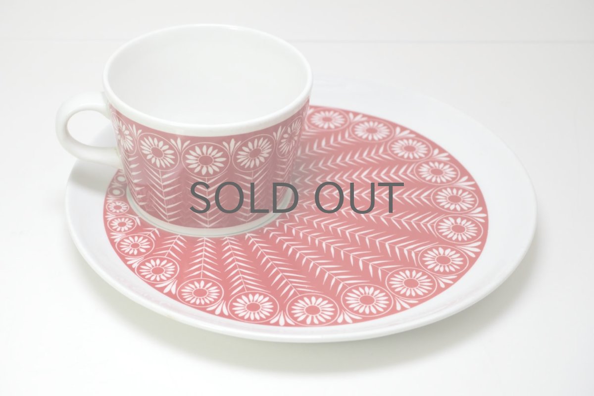 画像3: ARABIA/アラビア/Riikinkukko/ピーコック/BA&BT TVset/ディジー/レッド (3)