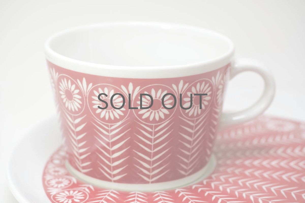 画像5: ARABIA/アラビア/Riikinkukko/ピーコック/BA&BT TVset/ディジー/レッド (5)