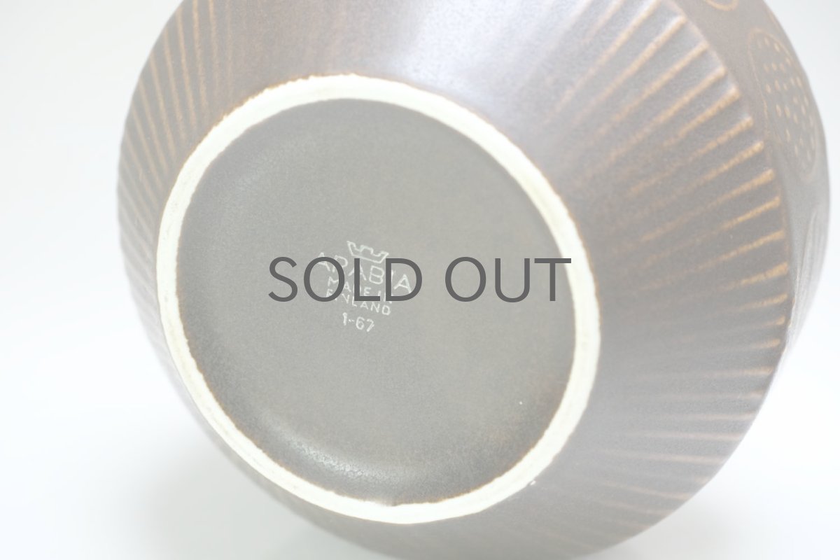 画像7: ARABIA/アラビア /フルーツ柄/ジャムポット/ブラウン/No.1 (7)