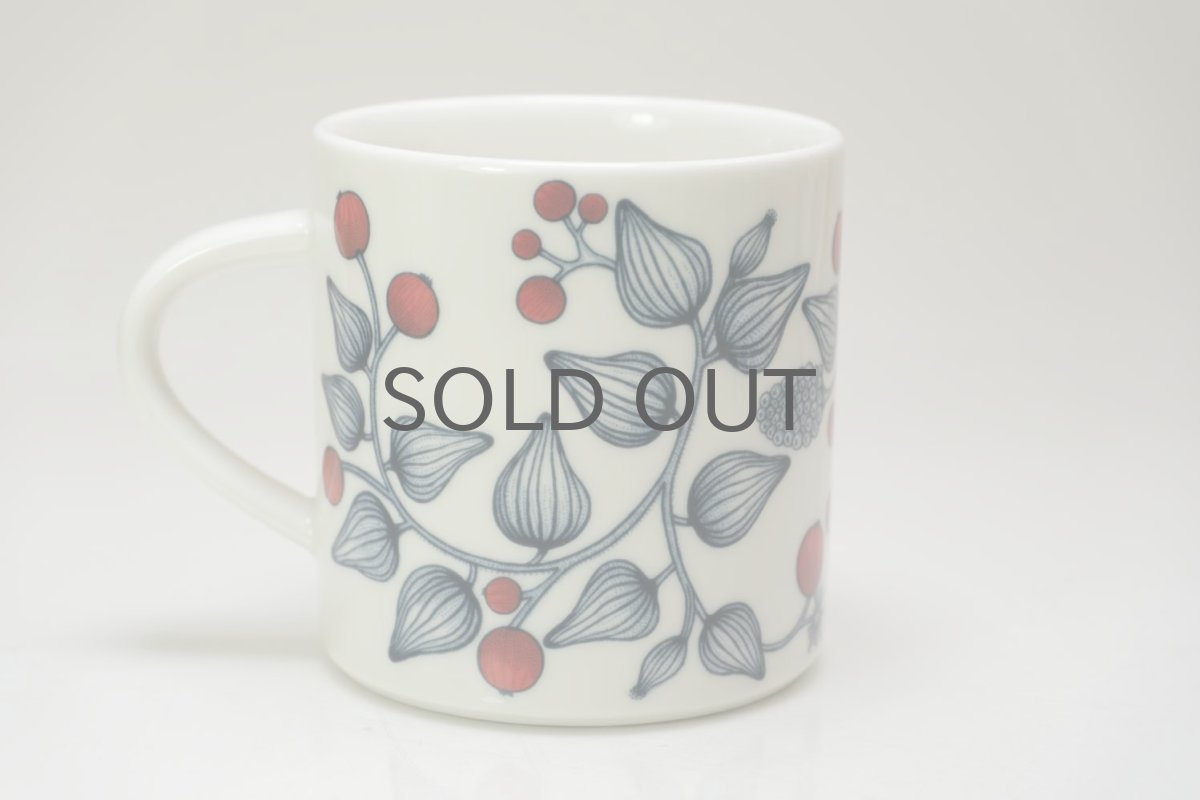 画像2: ARABIA/アラビア/Runo/ルノ/Frostberry/フロストベリー/マグ/美品 (2)